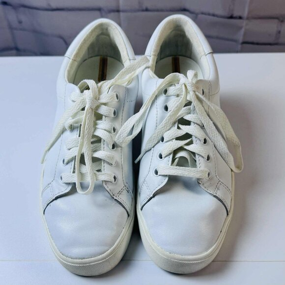 Sam Edelman Ethyl Leather Sneakers Women's Size 7 - Picture 9 of 13